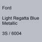 Preview: Ford, Light Regatta Blue Metallic, 3S / 6004.